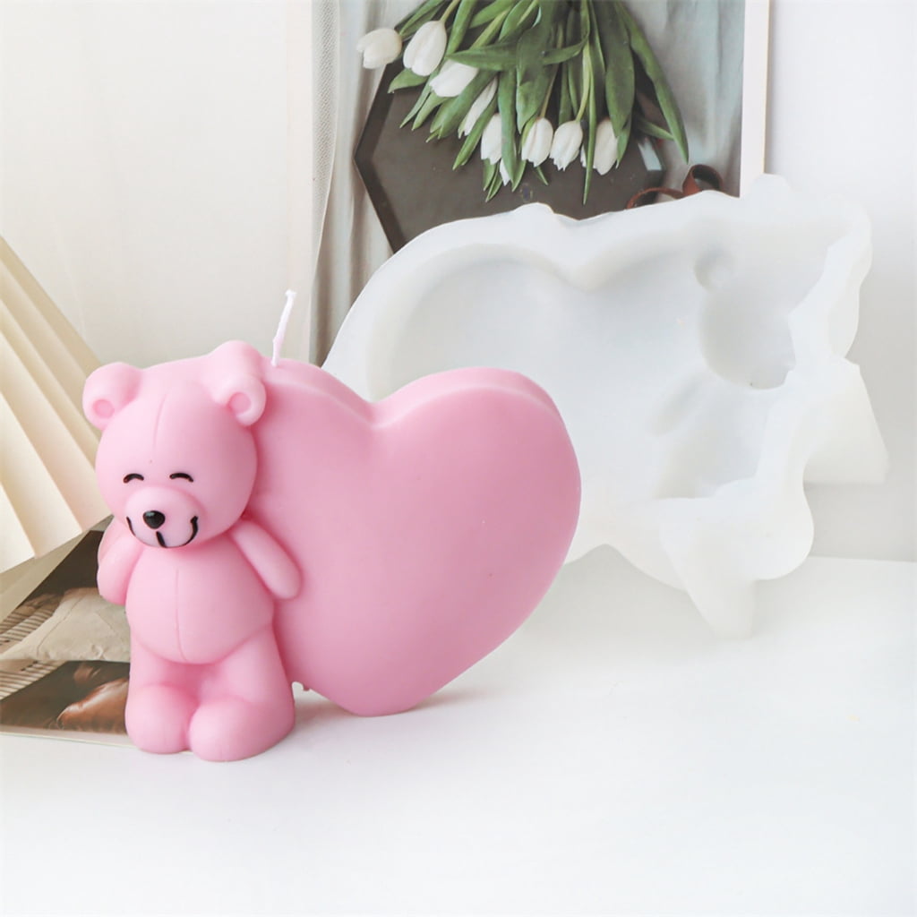 Geemin Statue Moulds Silicone Candle Molds Crafts Mold Cute Shape Handmade Craft Mold Silicone Ornament Molds for Statue