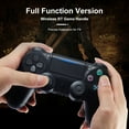 thumbnail image 3 of Mistaha P4 Bluetooth Game Handle USB Wirelessly Rechargeable Gaming Controller Gamepad Replacement for PC/P-S-4/PS3, 3 of 8