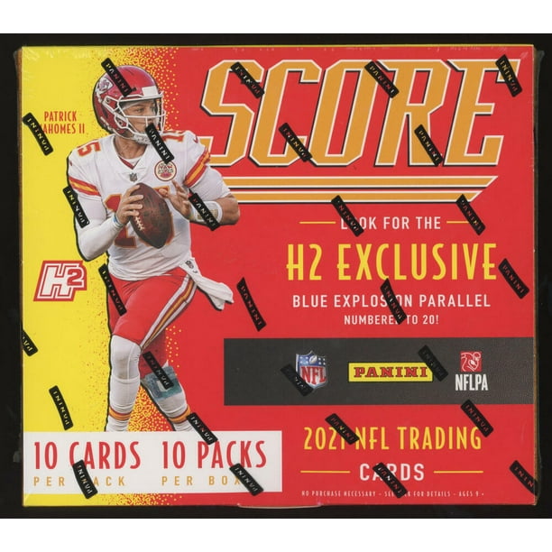 2021 Panini Score H2 Hybrid Football Box