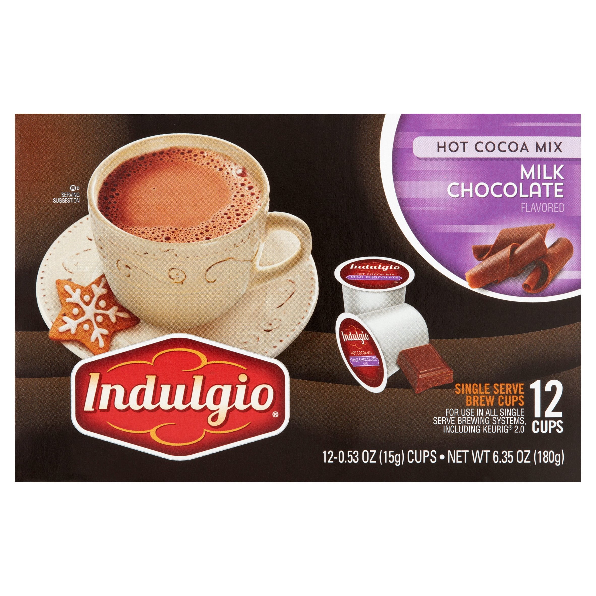 Indulgio Milk Chocolate Flavored Hot 