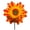1PC Orange, variant on 30*14in Sunflower Pinwheels Outdoor Wind Spinners Yard Garden,Lawn Pinwheels Bulk Colorful Flower Windmill Decorative