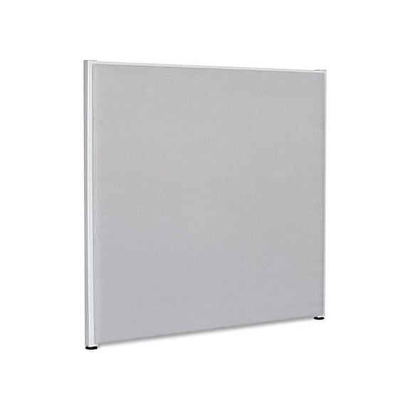 Lorell Gray Fabric Panel - Fabric, Steel - Gray LLR90266