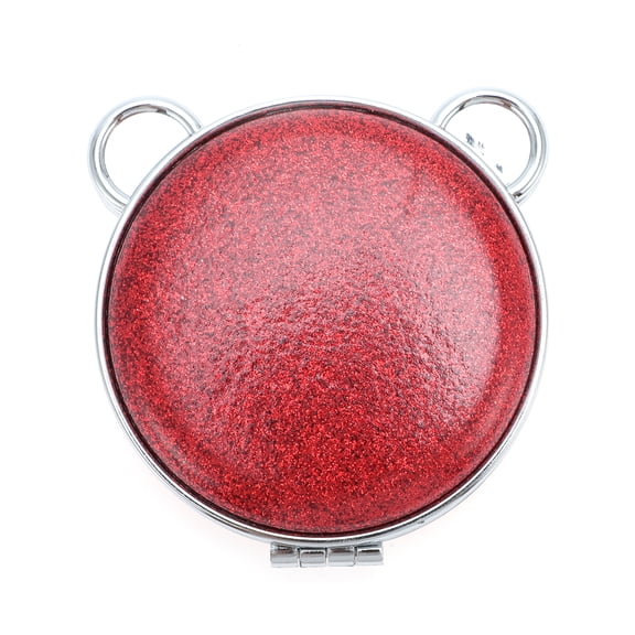 Unique Bargains Bears Style Makeup Mirror 1 Pc Red