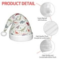 thumbnail image 4 of Naloa Cute Dinosaur Santa Hat for Kids Baby Christmas Hats,Girls Boys Toddler Plush Xmas Holiday Hat,Luxury Santa Claus Hat, 4 of 6