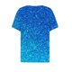 thumbnail image 4 of Fiudx Camisas para Mujer Blusa de Manga Corta Estampada a La Moda para Mujer, Blusas Informales con Cuello Redondo, 4 of 5
