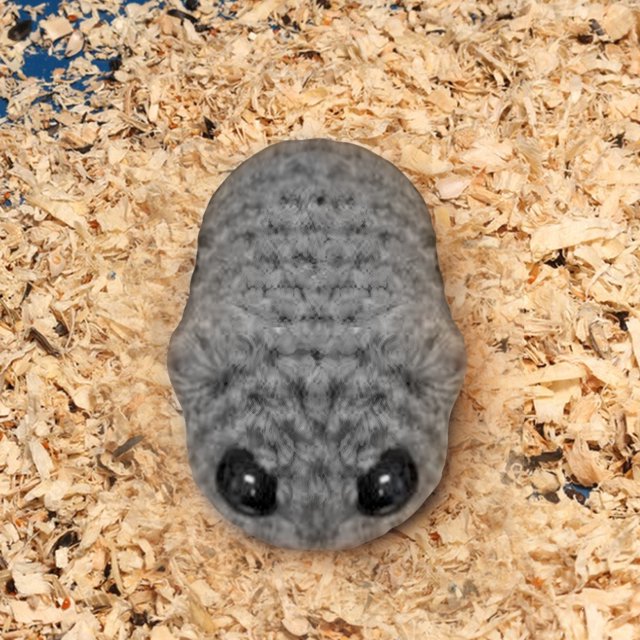 Lindo muñeco de hámster triste de punto lindo hámster Animal llavero de felpa para regalo de niños