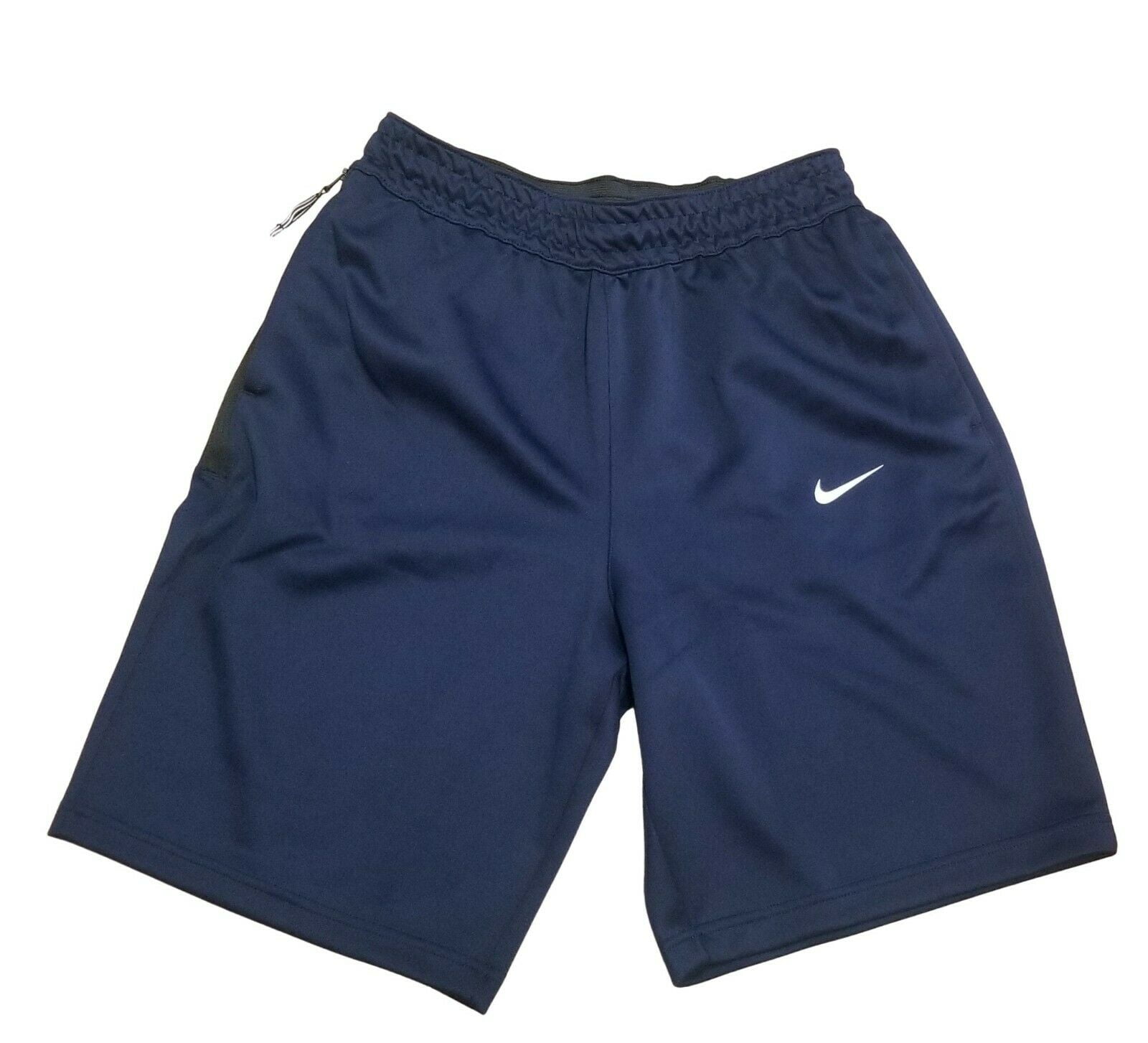 Nike Spotlight Dri-Fit Pocket Navy/White Men's Shorts Size L - Walmart.com