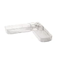 thumbnail image 2 of Bathroom Counter Corner Shelf Kitchen Wall Mounted Organizer No Drill Acrylic Hanging Rack Drainage Storage Holders For Bathroom Kitchen, 2 of 6