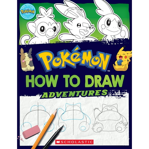 Pre-Owned How to Draw Adventures (Pokémon) (Paperback) 1338846043 9781338846041