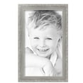 thumbnail image 2 of ArtToFrames 10" x 17" Classic Antique Silver Picture Frame, 10x17 inch Silver Wood Poster Frame (WOM-4926),  Pack, 2 of 7