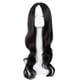 thumbnail image 2 of Pelucas con flequillo para mujer, peluca ondulada suelta, peluca sintética larga, peluca frontal rizada, pelucas de cabello natural completo, peluca de moda para mujer., 2 of 2