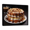 thumbnail image 2 of Designart "Delicious Banana Cake II" Food & Beverage Floater Framed Wall Art Living Room, 2 of 7