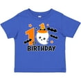 thumbnail image 3 of Inktastic 1st Birthday with Ghost and Bats Halloween Boys or Girls Toddler T-Shirt, 3 of 5