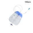 thumbnail image 3 of 5000ml Urinary Bag with Clear Scale Reusable Tract Pocket Water Bottle Lightweight Drainage Bag Anti Reflux Valve Device Pack 100 Pieces, 3 of 7