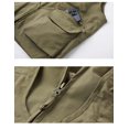 thumbnail image 5 of Mens Fishing Vest Clearance Sale M-5XL Plus Size Zipper Up Lightweight Sleeveless Jackets Casual Multi Pockets Hiking Work Outerwear Vests Coats, 5 of 7