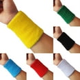 thumbnail image 3 of Ruanlalo 1x Sports Wrist Sweatband Tennis Squash Badminton GYM Basketball Wristband Gift Yellow, 3 of 6