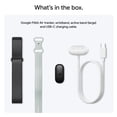 thumbnail image 3 of Google Fitbit Air Active Bundle: Screenless Fitness and Health Tracker - Personalized AI-Powered Coaching - Works with Android and iOS - Obsidian + Includes Active Band Size Large, 3 of 11