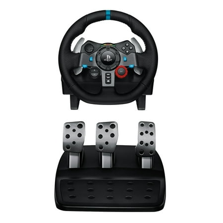 Refurbished Logitech 941000110 Driving Force G29 Racing Wheel for PlayStation 4 and PlayStation (Best Ps3 Driving Wheel)