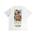 thumbnail image 3 of Tranquil Be Still and Know Psalm 46:10 Print Tshirt Bible Verse Graphic Tees Faith Based Short Sleeve Casual Tops for Womens Daily Outfits White,4XL, 3 of 8