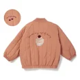 thumbnail image 1 of Chaquetas para niño y niña, abrigos de algodón con forro polar bordado de manga larga para invierno y otoño, ropa para niños pequeños, 1 of 5