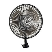 Oscillating 6 inch Dash Fan with Remote Switch High Efficiency Motor