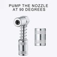 thumbnail image 2 of 2pcs 90 Degree 3 Jaw Coupler Grease Nozzle Adapter Fitting tool with Sleeve, 2 of 7