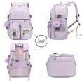 thumbnail image 7 of AO ALI VICTORY Backpack for Girls, 15.6 inch Laptop School Bag Kids Kindergarten Elementary  Large Bookbags for  Girls Women Students Casual Travel Daypacks (Purple), 7 of 7