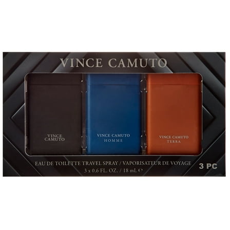 Vince Camuto Travel Spray Gift Set for Men, 3 Pieces