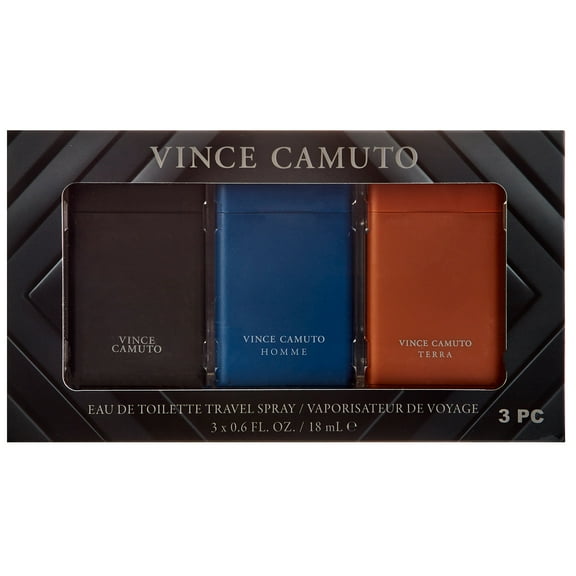 Vince Camuto Travel Spray Gift Set for Men, 3 Pieces