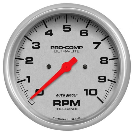 AUTO METER 4498 5IN TACH, 10,000 RPM, IN- DASH, ELEC