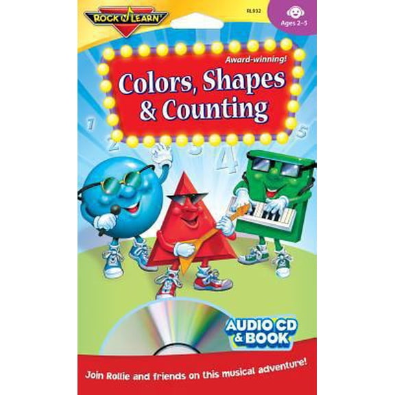 Pre-Owned Colors, Shapes & Counting [with Book(s)] [With Book(s)] (Paperback) 1878489321 9781878489326