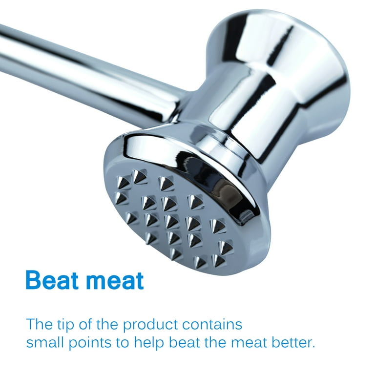 Dropship Meat Masher Tool Cube Steak Maker Meat Beater Hammer Pork Metal  Hammer Meat Stainless Steel Bbq Meat Hammer to Sell Online at a Lower Price