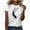 White 3, variant on Top for Women Summer Womens Tops Short Sleeve Casual Short Sleeve T Shirts for Women Maternity Shirts for Women Gift Ideas