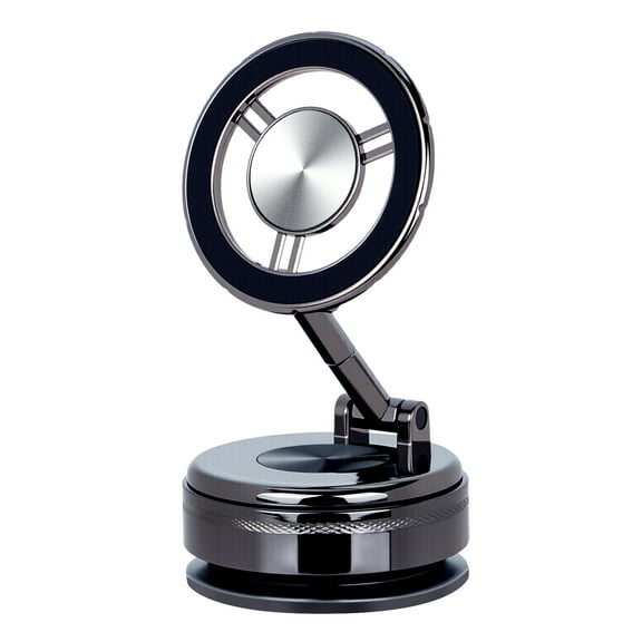 360° Vacuum Magnetic Phone Holder, Suction Cup Phone Mount for MagSafe Cell Phone Holder for Car Gym Home, Car Mount for iPhone 17 16 15 14 13 12 and Android