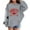 Grey, variant on Tiijoy Girls Football Hoodie Pullover Hooded Sweatshirt Activewear, Sizes 18-24M