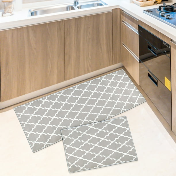 WeGuard Kitchen Mats, Waterproof & NonSlip Kitchen Rugs for Kitchen