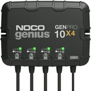 NOCO Genius GENPRO10X4 4-Bank 40A (10A/Bank) 12V Onboard Battery Charger