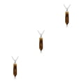 thumbnail image 4 of Jumpingount Hexágono columna encanto hacer vacaciones aniversario colgantes colgantes puntiagudos coloridos dijes de cristal llaveros marrón Type1 NO1 Jumpingount CBP377181, 4 of 6