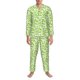 thumbnail image 3 of Fotbe Cute Frogs Pijama de Hombre con Estampado de Manga Larga, Conjunto de 2 Piezas, Ropa de Dormir Suave y Cómoda con Bolsillos-XX-Large, 3 of 7