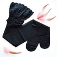 thumbnail image 4 of Varsbaby Porte-Jarretelles en Dentelle Transparente pour Femmes avec Bas, 4 of 5