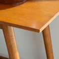 thumbnail image 3 of Linon Home Decor Meade Mid-Century Modern Console Table Brown Console Tables, 3 of 5