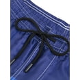 thumbnail image 7 of FANNYC Men's Beach Board Shorts Lightweight Swimming Trunks Elastic Waist Surf Board Shorts Running Shorts, 7 of 7