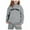 Grey, variant on Girl Outfits Girls Sets Child Toddler Boys Girls Long Sleeve Solid Warm Hoodie Pullover Tops Pants Kids Outfits Sweat Suit