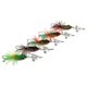 thumbnail image 2 of Señuelo de pesca JANDEL con hélice, gran ruido, Isca Frogs, 135 mm, 9 g, cebo de pesca con cabeza de serpiente hundida, A1, 2 of 8