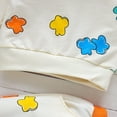 thumbnail image 5 of Spring and Autumn Girls' Baby Clothing Set Fashion Cotton Top+Strap Pants Two-piece Girls' Neonatal Children's Cloud Print Set., 5 of 5