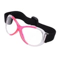 thumbnail image 4 of Gafas de baloncesto profesionales al aire libre banda para la cabeza ajustable gafas de seguridad deportivas duraderas rosa, 4 of 5