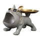 thumbnail image 2 of Figura de perro Bandeja de almacenamiento de perro Estatua Cuenco Llavero Dulces Joyería Escultura para Marrón, 2 of 9