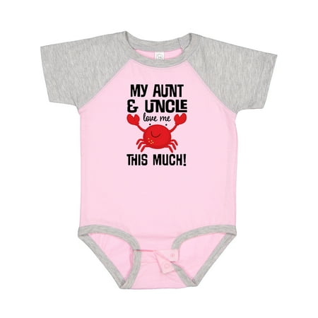 

Inktastic My Aunt and Uncle Love Me Nephew Gift Baby Boy or Baby Girl Bodysuit