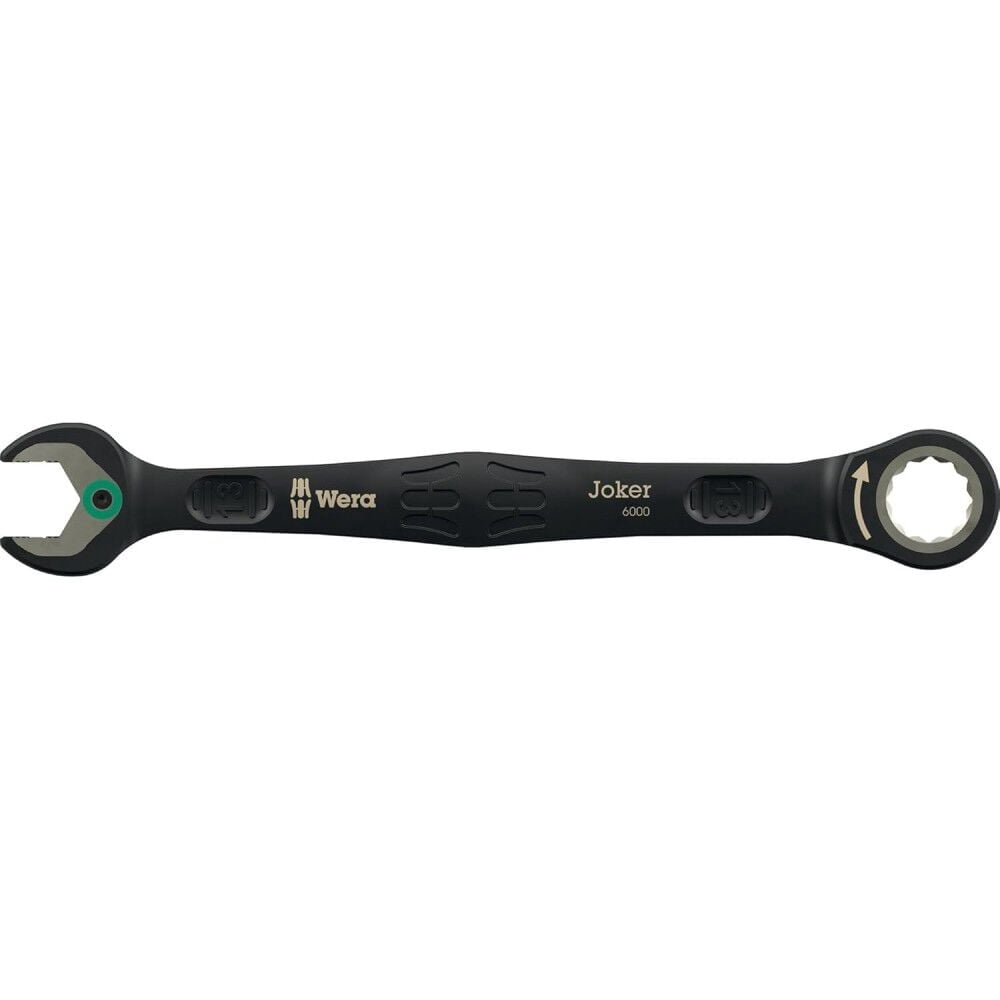 Wera Tools 6000 Joker Black Ratcheting Combination Wrenches Set, 11 Pieces