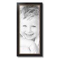 thumbnail image 2 of ArtToFrames 9x21 inch Black Velvet with Gold Picture Frame, Black MDF Poster Frame (4690), 2 of 7